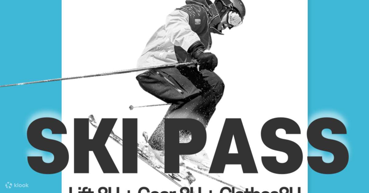 Elysian Ski Resort Ski & Snowboard Pass Ticket (Lift ,Clothes, Gear